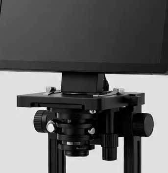 Detail view of the Focara ViewPro 10.1" LCD Digital Microscope