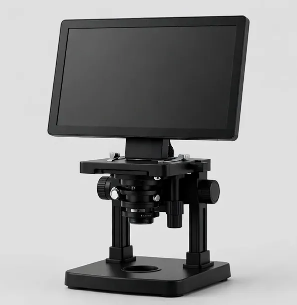 Focara ViewPro 10.1" LCD Digital Microscope — Big-screen 10.1-inch microscope with HDMI output for teaching and shared viewing