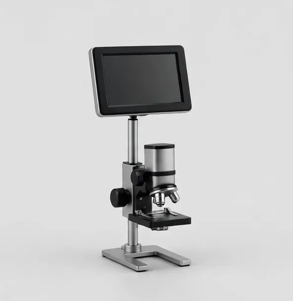 Focara ViewPro 4.3" LCD Digital Microscope — Compact 1080p screen microscope for coins, crafts and first bench work